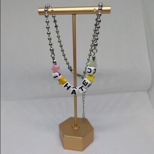 Colorful Beaded Kids Necklace